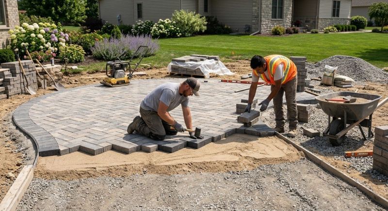 Paver Patio Construction in Norwalk, CT